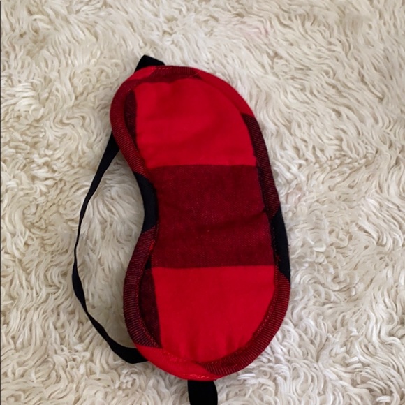 LOVE BY GAP Women’s Flannel Plaid Pajamas/Shorts/Eye Mask Set Size XL NWT - Picture 11 of 13